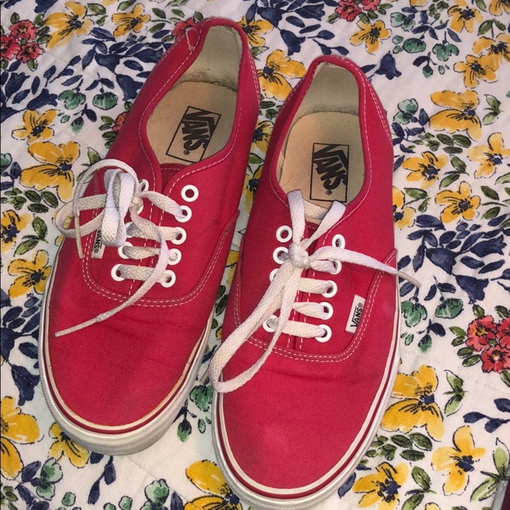 Red Vans
